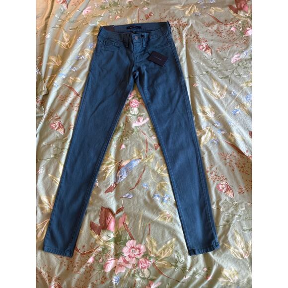 Flying Monkey Jeans 24 W Marine blue Skinny Denim New with Tags Fly L7384 - Picture 1 of 6